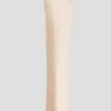 Alex Crop Wide Leg Pant in Oatmeal Linen