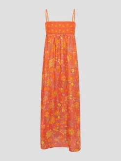 Alvita Strappy Bodice Maxi Dress