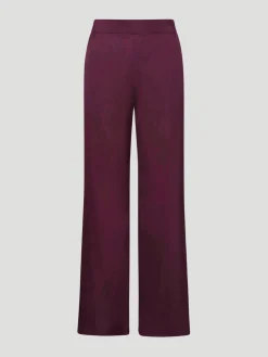 Amalfi Pants in Bordeaux