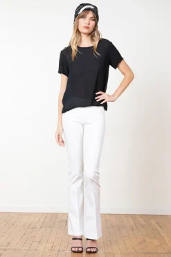 Bellini Flare Pant in White