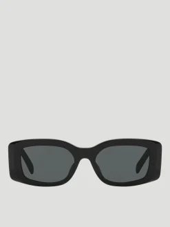 Black Maxi Triomphe Acetate Sunglasses