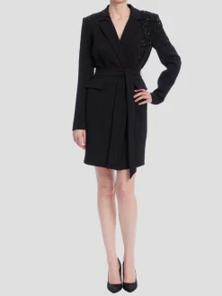 Blazer Mini Dress in Black