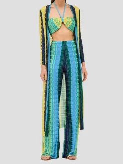 Blue Multi Belgium Pants