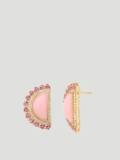 Blush Dome Earrings