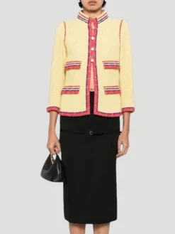 Chanel Spring 2006 Tweed Jacket and Skirt Set