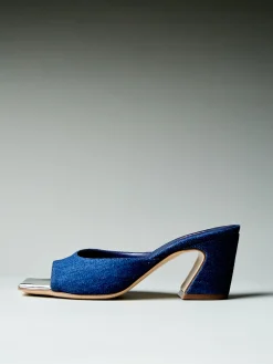 Chester Mule in Denim