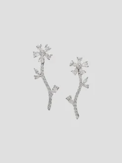 Diamond Marguerite Earrings