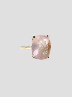 Dolce Vita Ring Rose Quartz