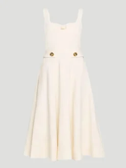 Fiore Dress in Pearl