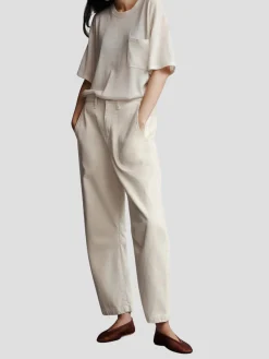 Jetties Beach Pant in Natural