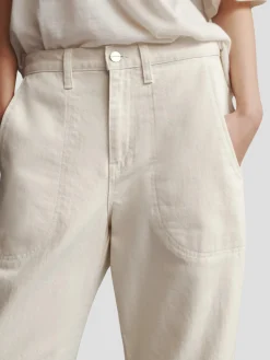 Jetties Beach Pant in Natural