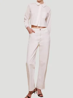 Jilly Cropped Shirt
