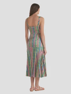 Karen Dress in Oblique Olive