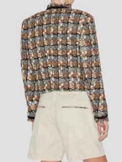 Kerry Tweed Crop Jacket