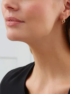 18k Yellow Gold Lucia Diamond Earrings
