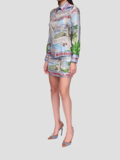 Long Sleeve Silk Shirt