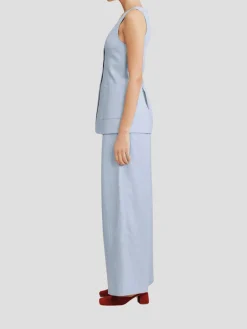 Lorenzo Linen Tailored Vest
