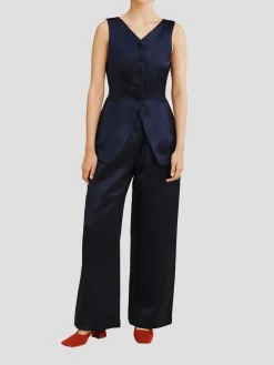 Lorenzo Satin Tailored Vest