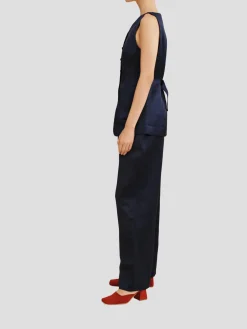 Lorenzo Satin Tailored Vest