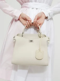 Lutece Mini in Craie Leather