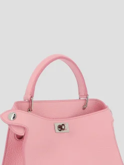 Lutece Mini in Light Pink Leather