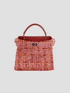 Lutece Mini in Light Pink Tweed