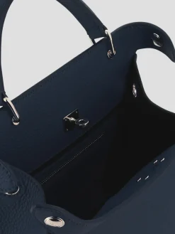 Lutece Mini in Navy Leather