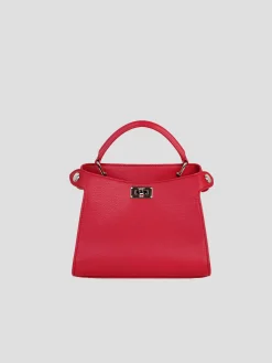 Lutece Nano in Lipstick Leather