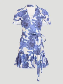 Melba Floral Linen Dress