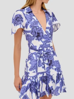 Melba Floral Linen Dress