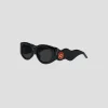 Memphis Wave Sunglasses in Black