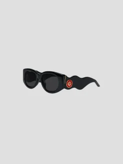 Memphis Wave Sunglasses in Black