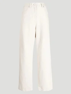 Mila Straight-Leg Jeans in White
