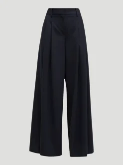 New Didi Wool Twill Pant in Charcoal
