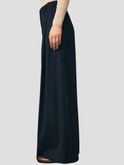 New Didi Wool Twill Pant in Charcoal