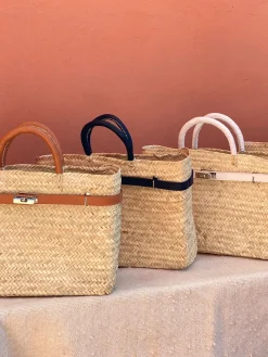 Panier Cuir Bag in White