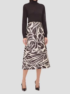 Patel Skirt in Black Petal