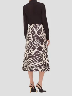 Patel Skirt in Black Petal