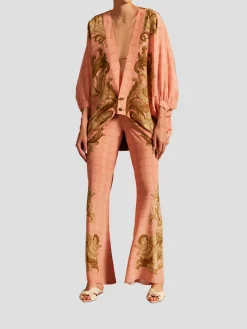 Pink Hera Wide Leg Pants