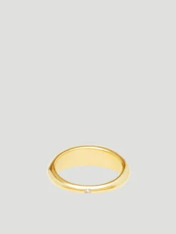 Pink Tourmaline & Diamonds Mini Bubble Ring