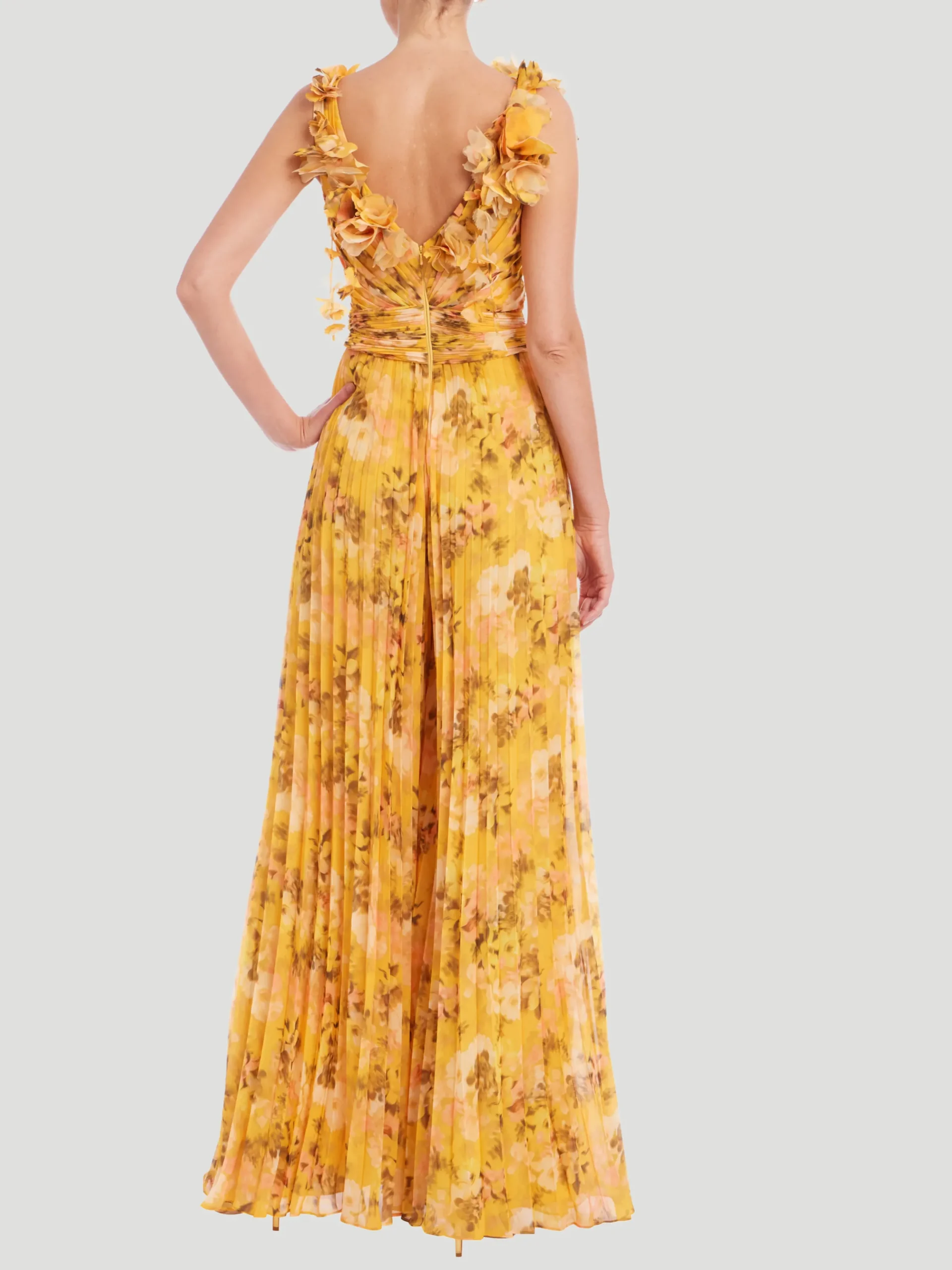 Printed Wide-Leg Jumpsuit