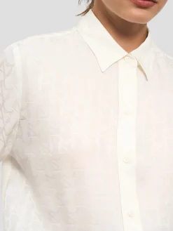 Rania Monogram Blouse