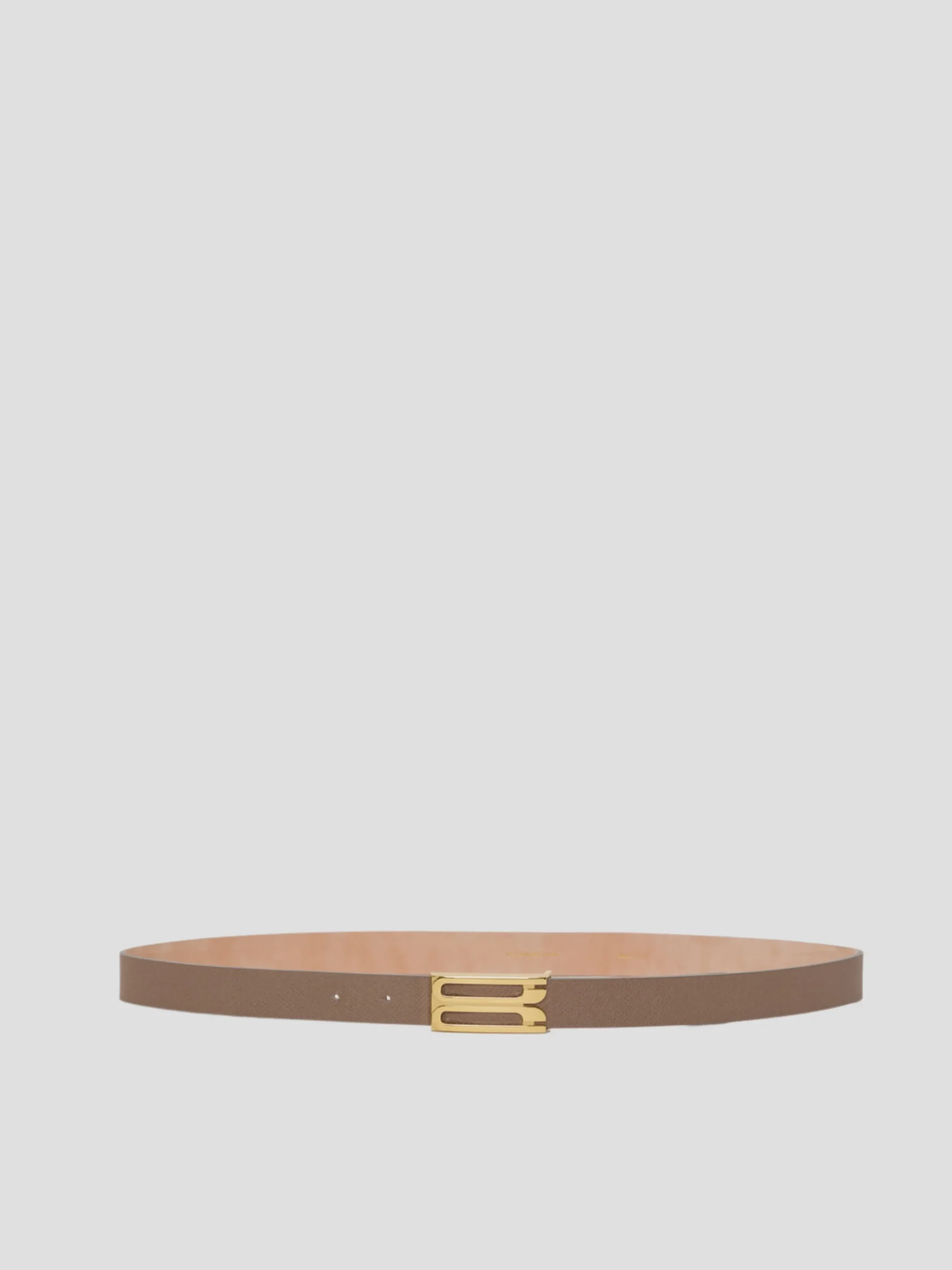Regular Frame Belt in Tan