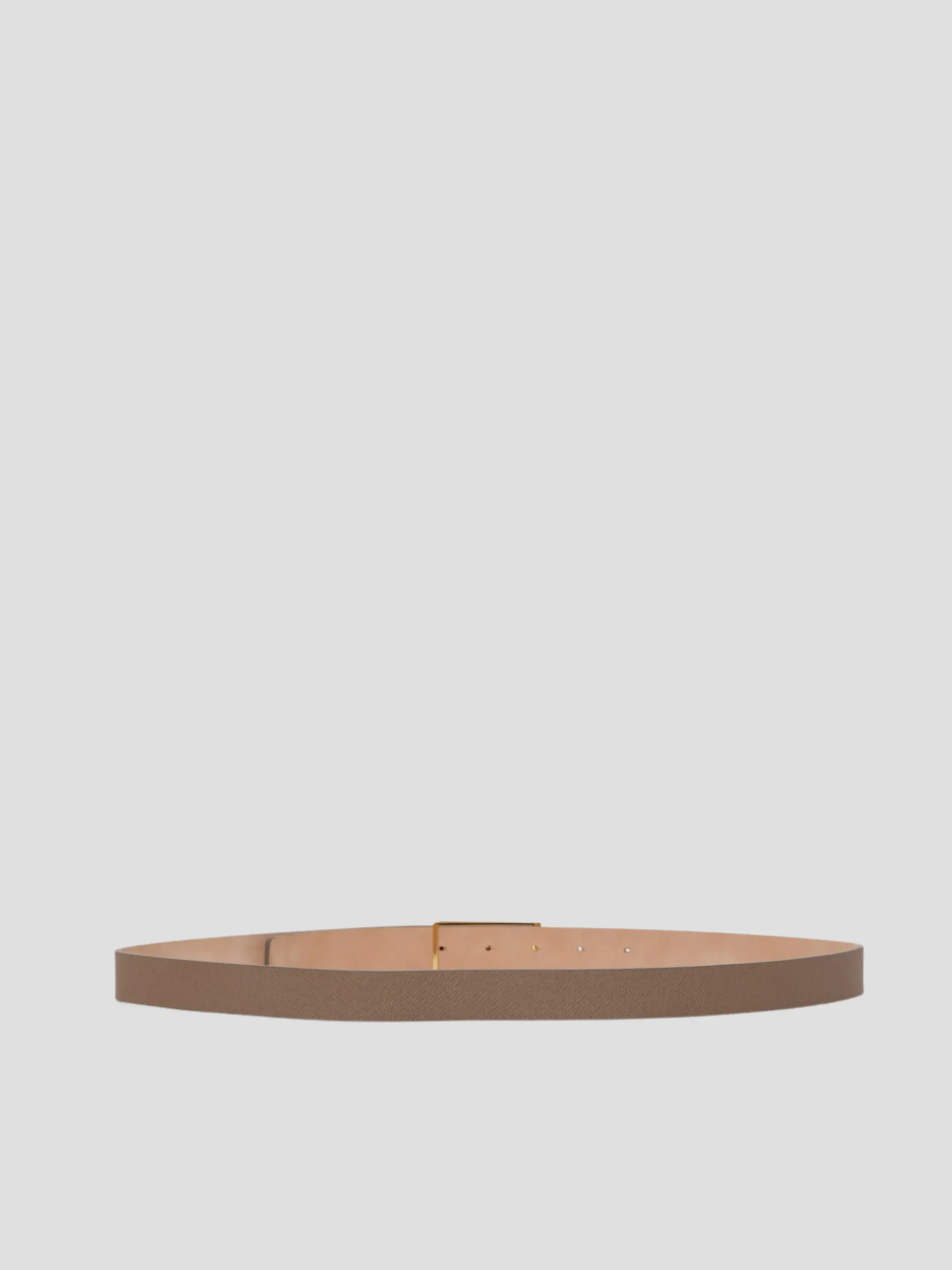 Regular Frame Belt in Tan