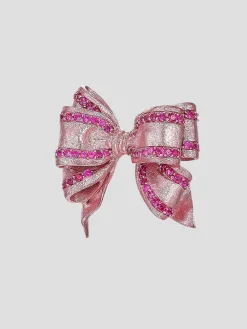 Rose Mini Bow Tie Earrings