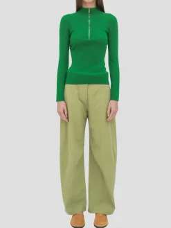 Straight Taper Tab Pant