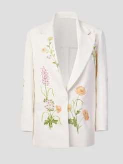 Summer Bloom Embellished Jacket