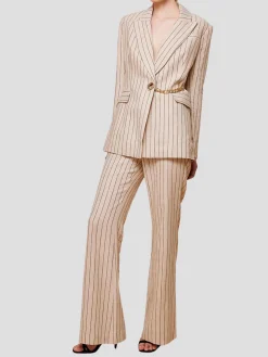 Sunny Grommet Double Breasted Blazer