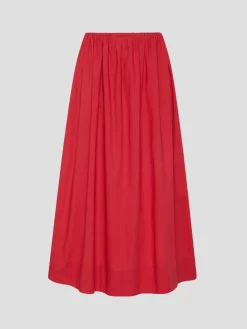 Sylvie Skirt in Ruby Red