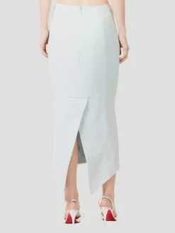 Thalia Gem-Embellished Midi Skirt